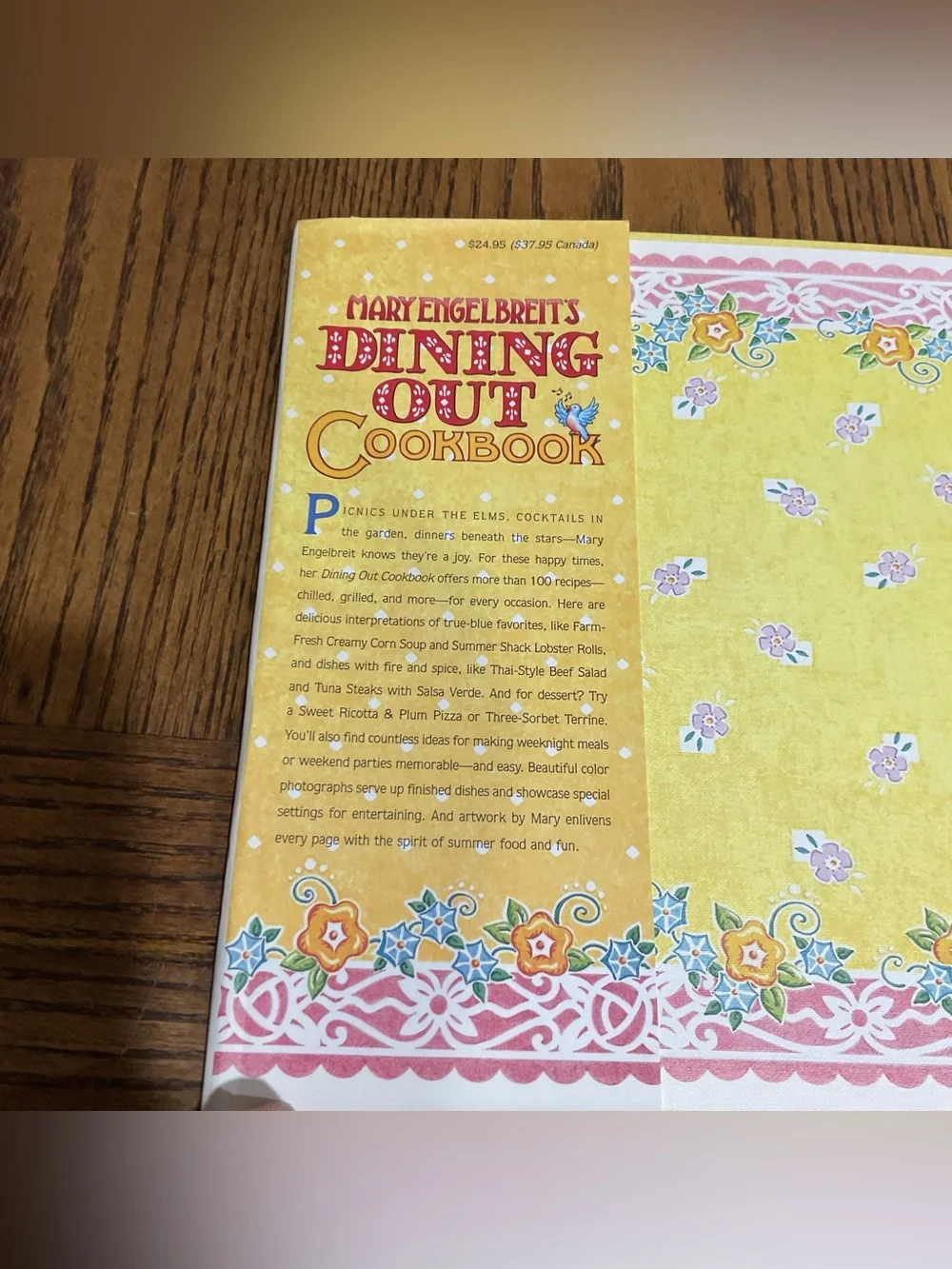 Mary Engelbreit Cookbooks: Dining Out & Christmas V 1.